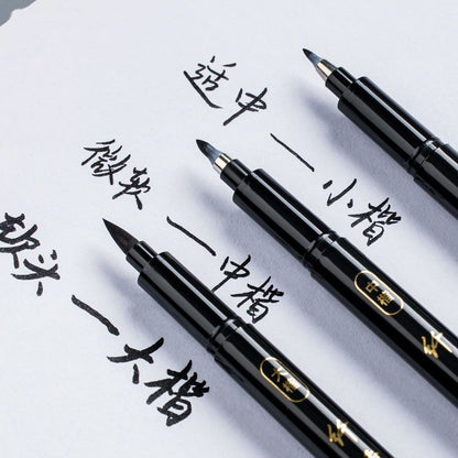 [1 piece] A beautiful pen with its own tip that can be refilled with ink for calligraphy practice stationery a1