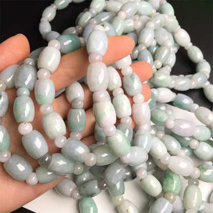 Myanmar Jade Jade A Grade Natural Material Passepartout Bracelet Men's Jade Jade Pendant Live Room Hot Selling Wholesale Bracelet Bracelet Jade Accessories (1 piece)