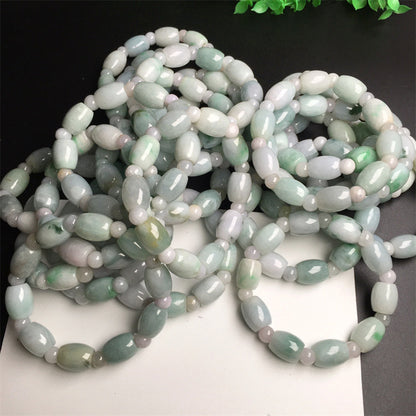 Myanmar Jade Jade A Grade Natural Material Passepartout Bracelet Men's Jade Jade Pendant Live Room Hot Selling Wholesale Bracelet Bracelet Jade Accessories (1 piece)